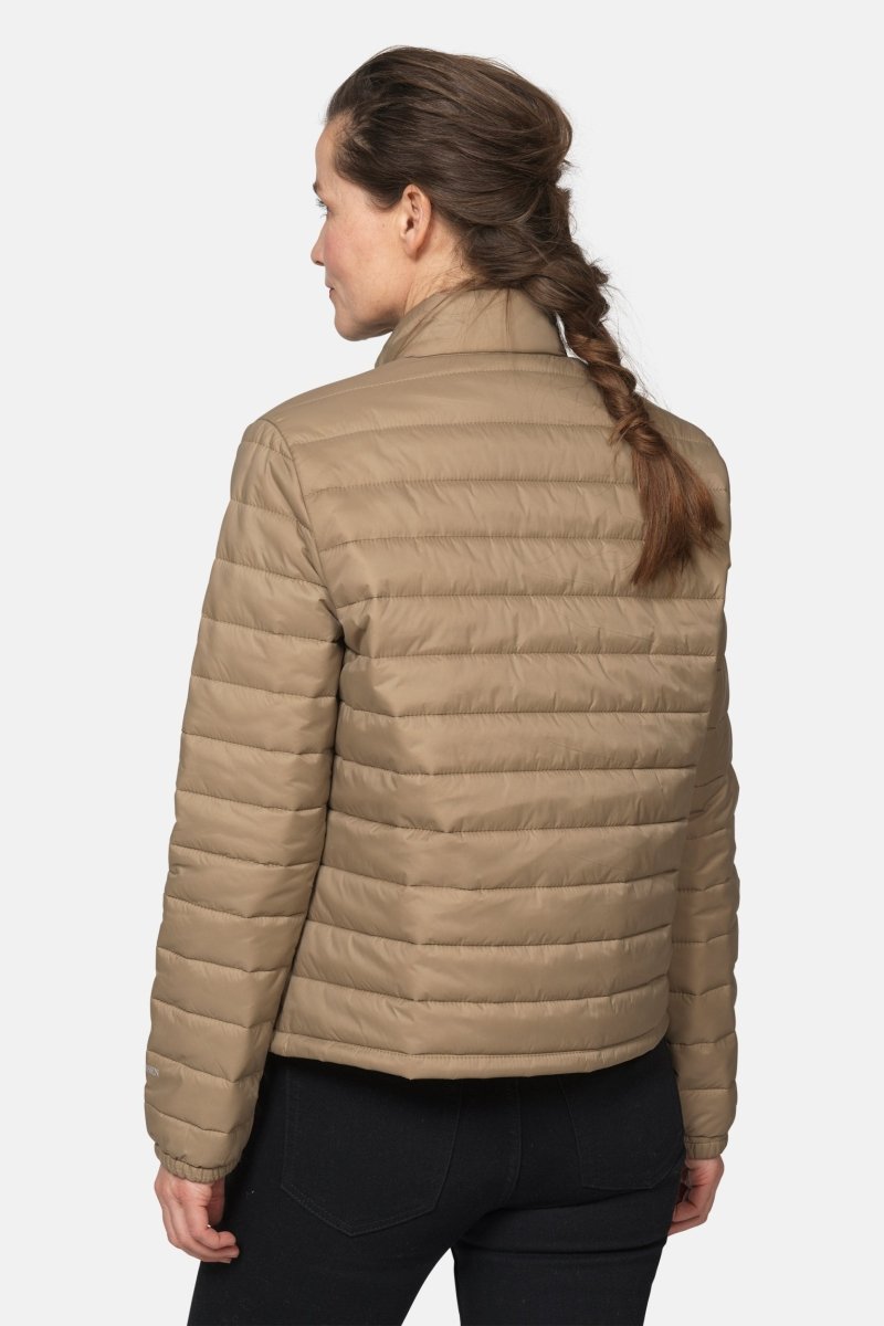 Gewatteerd jack LOFT01 | Sepia Tint - Ilse Jacobsen