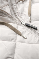 Gewatteerde cape PEPPY12 | Silver Grey - Ilse Jacobsen