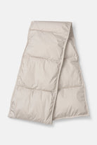 Gewatteerde sjaal PEPPYS08 | Silver Grey | Scarf | Ilse Jacobsen