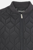 Gewatteerde Tussenjas ART45 | Dark Indigo | Jacket | Ilse Jacobsen