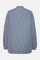Gewatteerde Tussenjas ART45 | Grey Blue | Jacket | Ilse Jacobsen
