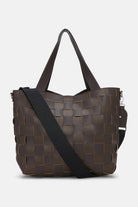 Grote Crossbody Tas CHIP11 | Chocolate Brown | Bag | Ilse Jacobsen