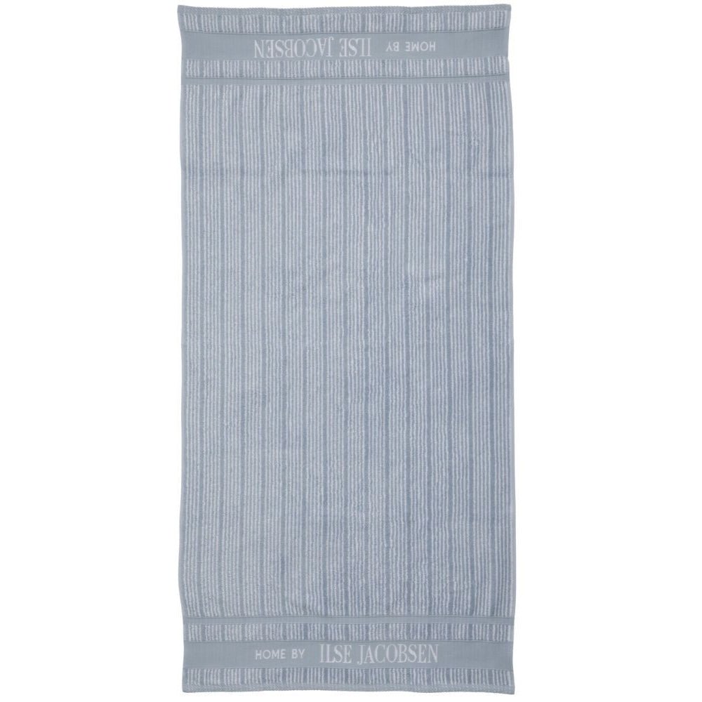 Handdoek - Set van 2 stuks | Powder Blue Stripes | Bath Collection | Ilse Jacobsen