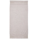 Handdoek - Set van 2 stuks | Sand Beige Stripes | Bath Collection | Ilse Jacobsen