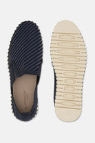 Instappers Heren TULIP143MEN beige zool | Dark Indigo Pearled Ivory | Shoes | Ilse Jacobsen
