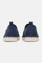Instappers Heren Tulip3885 beige zool | Ensign Blue Pearled Ivory | Shoes | Ilse Jacobsen