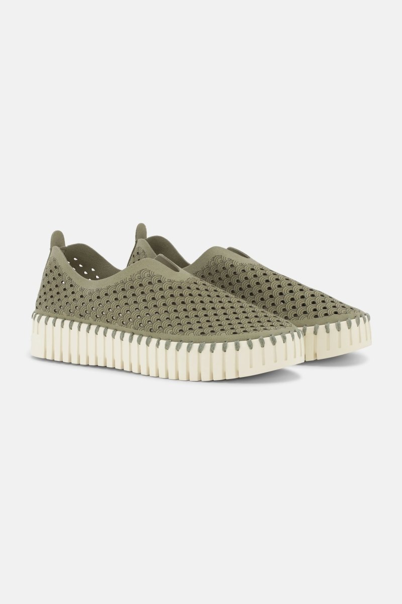 Instappers Platform TULIP3373 | Army | Shoes | Ilse Jacobsen