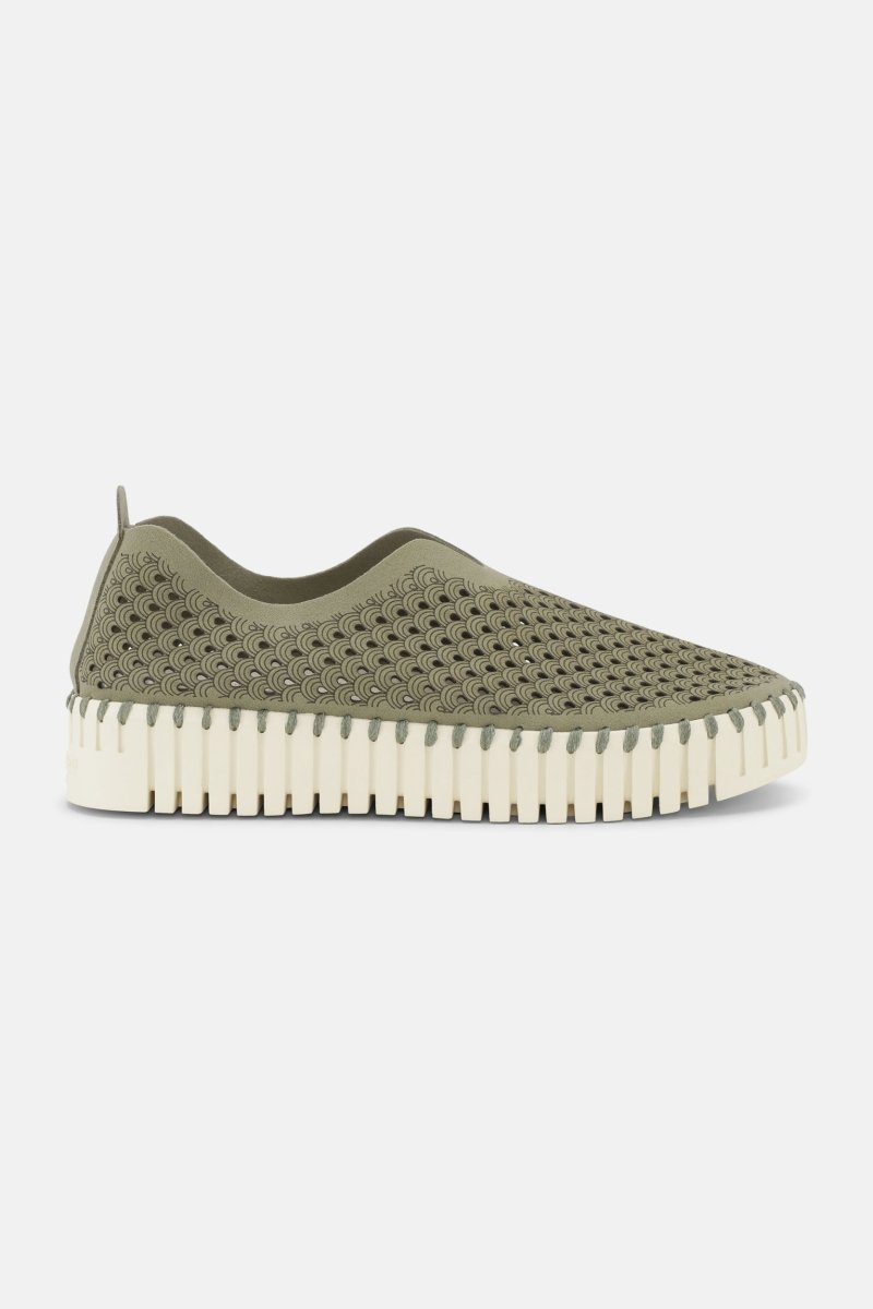 Instappers Platform TULIP3373 | Army | Shoes | Ilse Jacobsen