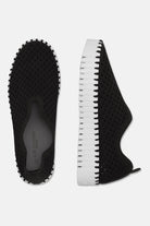 Instappers Platform TULIP3373W witte zool | Black | Shoes | Ilse Jacobsen