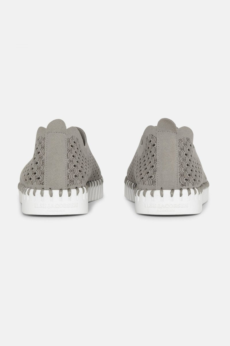 Instappers TULIP139 witte zool | Grey | Shoes | Ilse Jacobsen