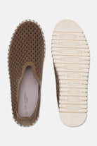 Instappers TULIP3275 beige zool | Mocca | Shoes | Ilse Jacobsen