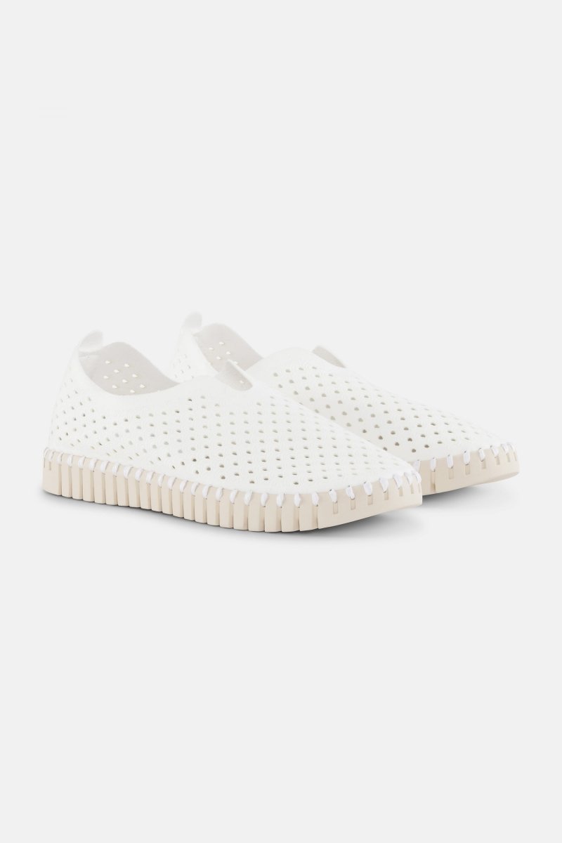 Instappers TULIP3275 beige zool | White | Shoes | Ilse Jacobsen