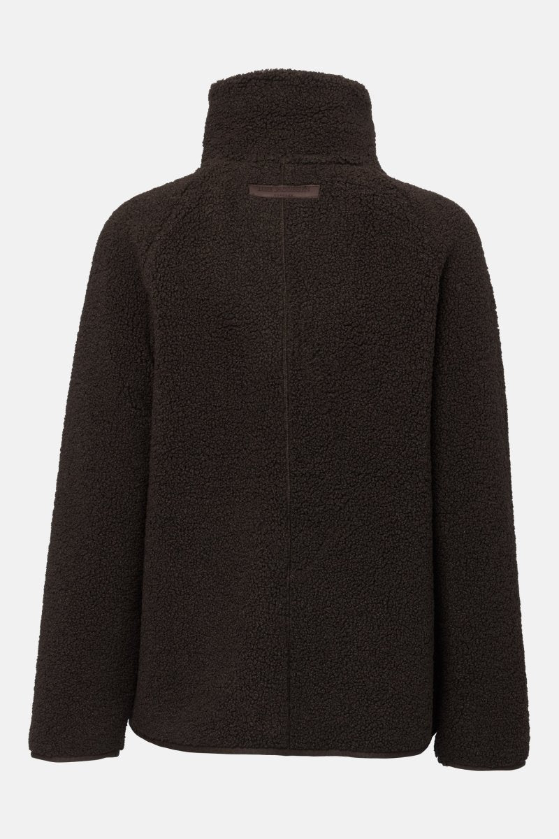 Kort teddyjack BONDEDPILE01 | Chocolate Torte | Jacket | Ilse Jacobsen