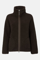 Kort teddyjack BONDEDPILE01 | Chocolate Torte | Jacket | Ilse Jacobsen
