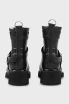 Korte Biker regenlaarzen RUB54 | Black Black | Boots | Ilse Jacobsen