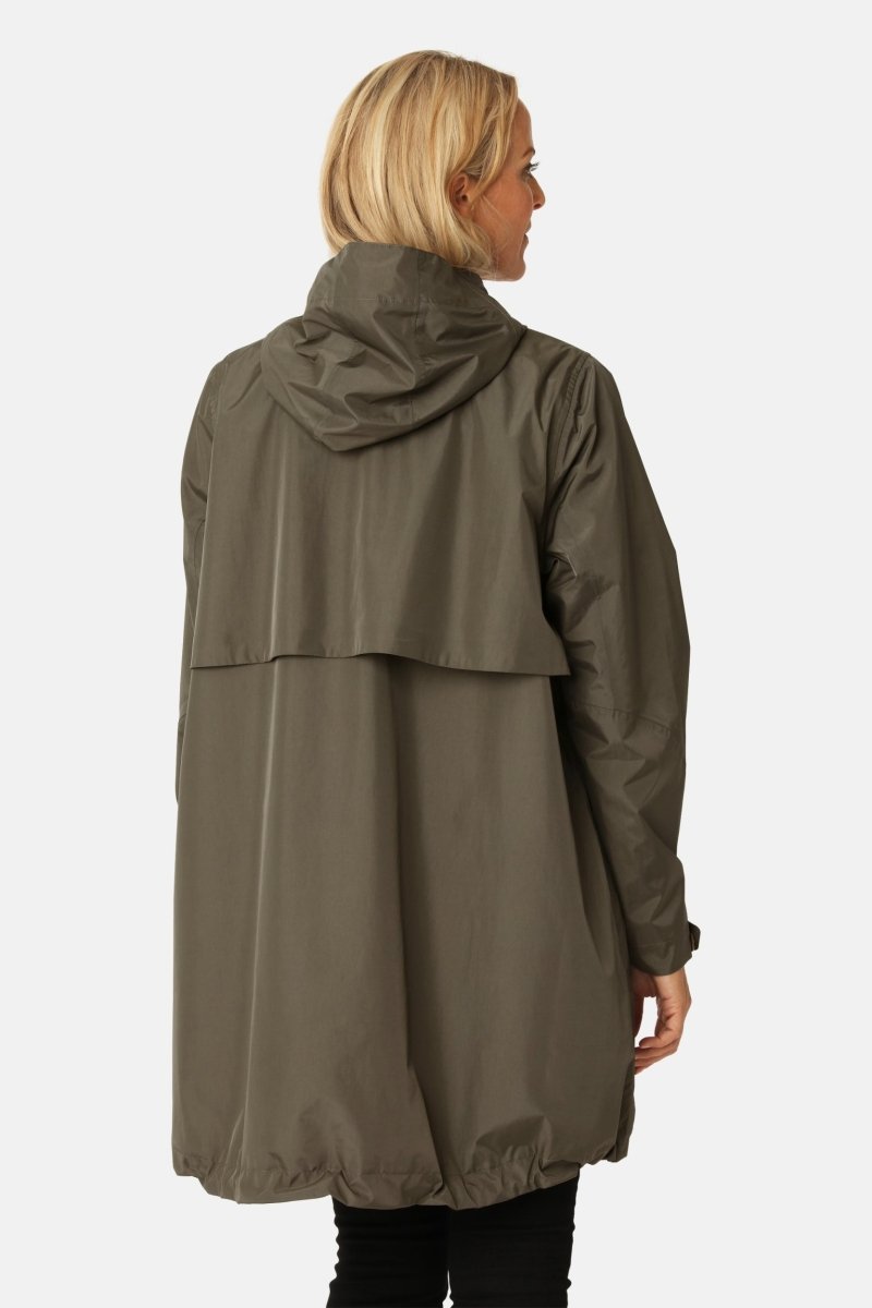 Korte Regenjas CITYRAIN03 | Tarmac | Raincoat | Ilse Jacobsen