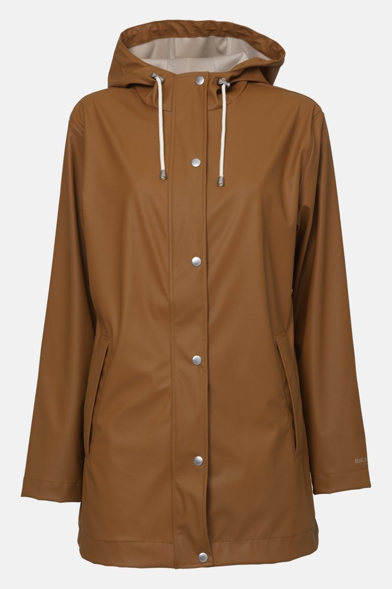 Korte regenjas RAIN228FR | Toffee | Raincoat | Ilse Jacobsen