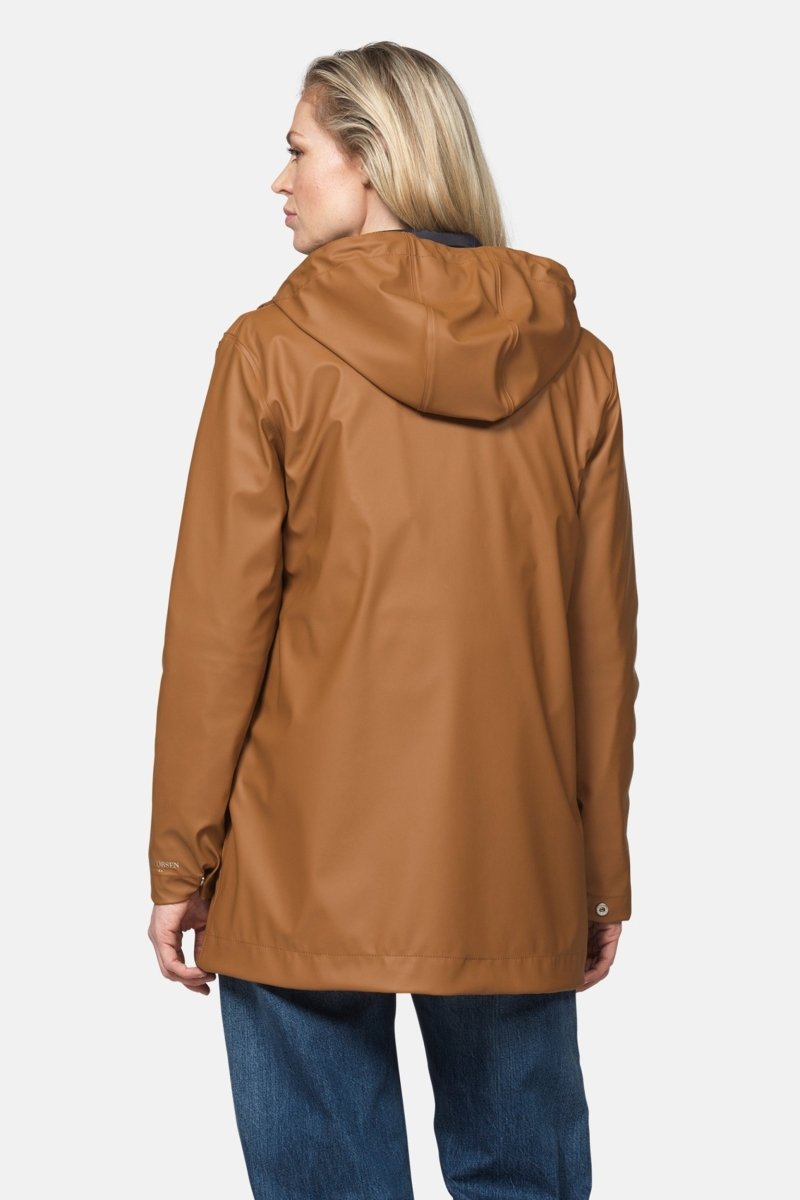 Korte regenjas RAIN228FR | Toffee | Raincoat | Ilse Jacobsen