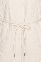 Lang Gewatteerde Jas BLOSSOM01 | Kit | Jacket | Ilse Jacobsen