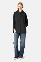 Lange Gewatteerde Bodywarmer BEAT02 | Black | Vest | Ilse Jacobsen