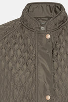 Lange Gewatteerde Jas ALLY06 | Tarmac | Coat | Ilse Jacobsen