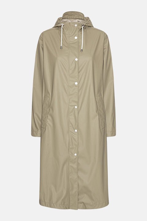Lange regenjas RAIN232FR | Coriander | Raincoat | Ilse Jacobsen
