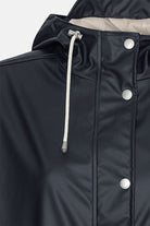 Lange regenjas RAIN232FR | Dark Indigo | Raincoat | Ilse Jacobsen