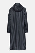 Lange regenjas RAIN232FR | Dark Indigo | Raincoat | Ilse Jacobsen
