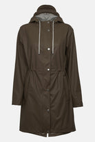 Lange regenparka RAIN230FR | Wren | Raincoat | Ilse Jacobsen