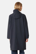 Lange Softshell Regenjas DAYBREAK03 | Dark Indigo | Raincoat | Ilse Jacobsen