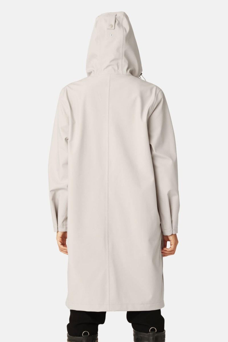 Lange Softshell Regenjas DAYBREAK03B | Chateau Gray | Raincoat | Ilse Jacobsen