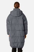 Lange Winterjas PEPPY06 | Ombre Blue | Coat | Ilse Jacobsen