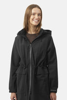 Lange Winterjas THERMAL01 | Black Beauty | Parka | Ilse Jacobsen