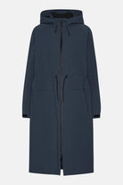 Lange Winterjas THERMAL01 | Dark Indigo | Parka | Ilse Jacobsen