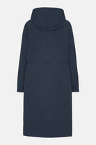 Lange Winterjas THERMAL01 | Dark Indigo | Parka | Ilse Jacobsen