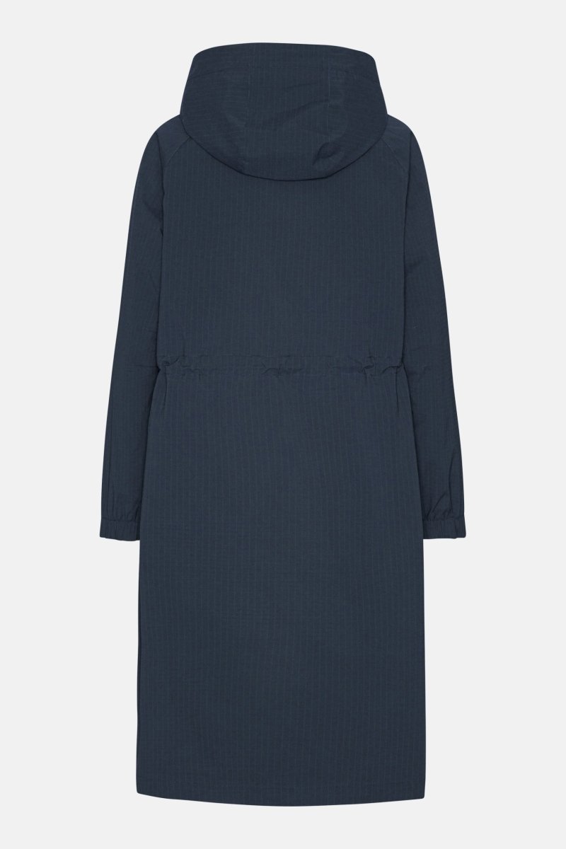 Lange Winterjas THERMAL01 | Dark Indigo | Parka | Ilse Jacobsen