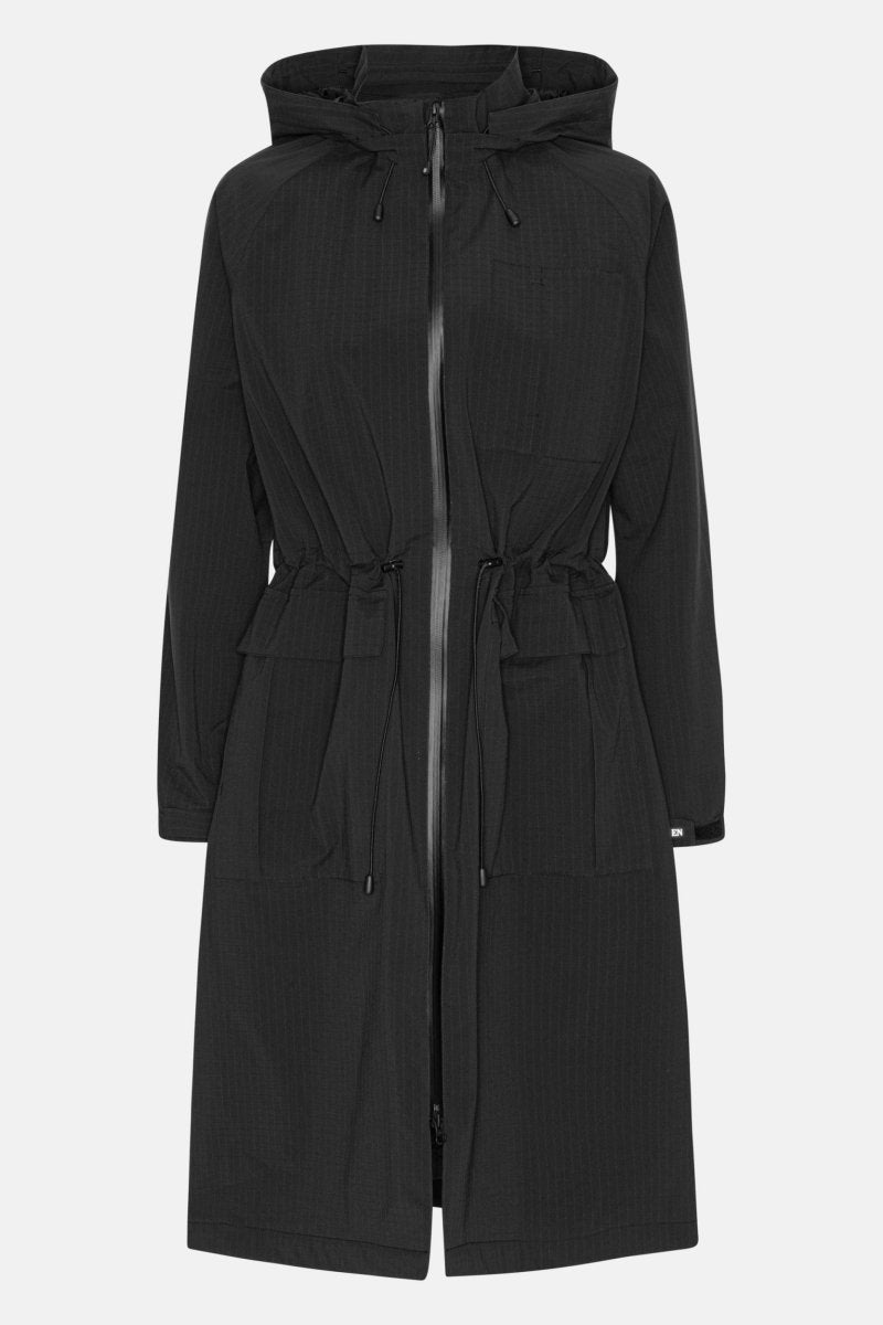 Lange winterparka THERMAL01 | Black Beauty | Parka | Ilse Jacobsen