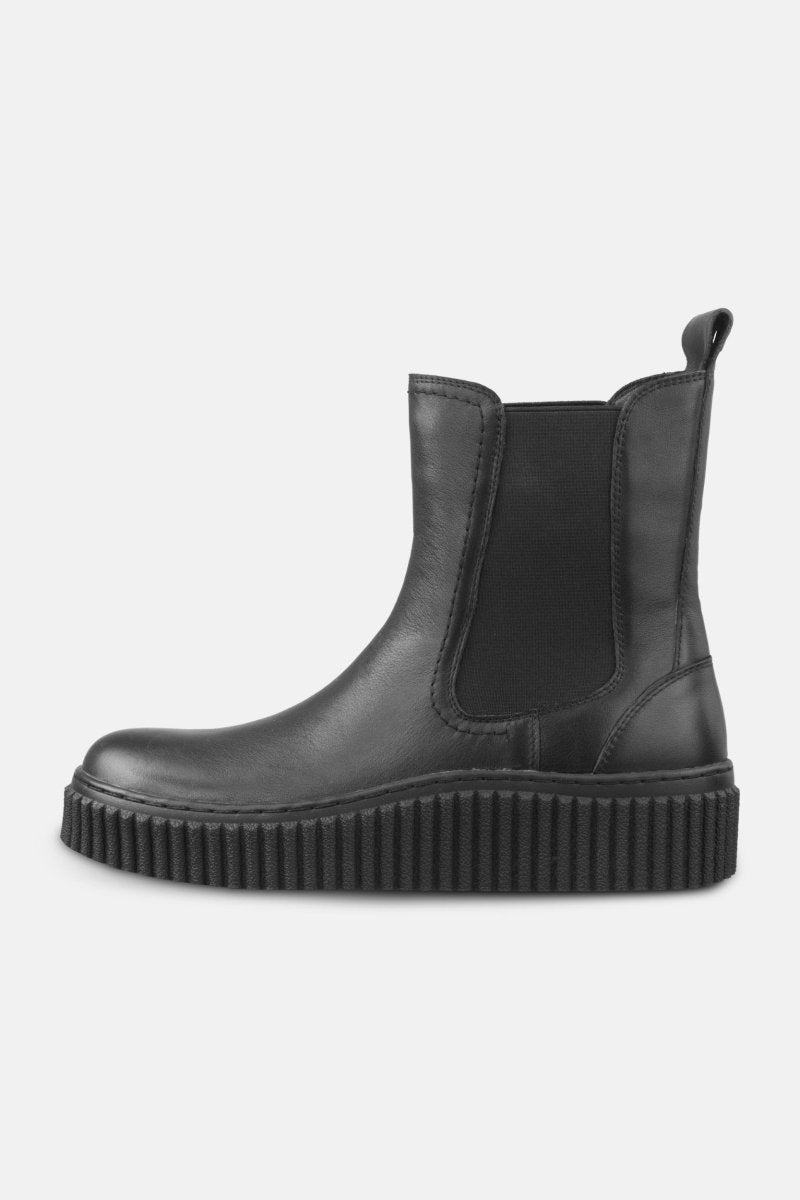 Leren chelsea boots CALIRA05 | Black Black | Shoes | Ilse Jacobsen