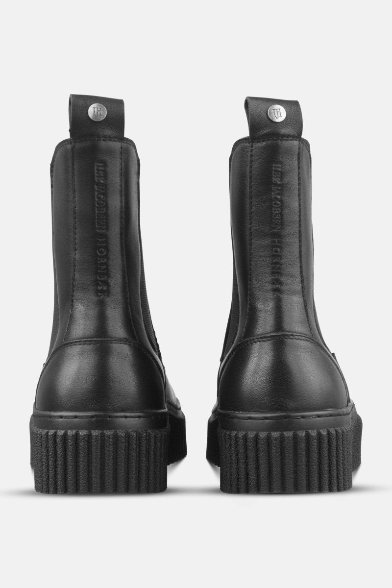 Leren chelsea boots CALIRA05 | Black Black | Shoes | Ilse Jacobsen