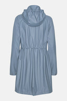 Parka Regenjas RAIN230FR | Grey Blue | Raincoat | Ilse Jacobsen