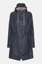 Parka Regenjas RAIN230FR | Ombre Blue | Raincoat | Ilse Jacobsen