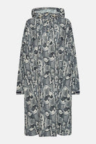 Poncho Regenjas RAIN222SPRP | Dark Blue Snake | Poncho | Ilse Jacobsen