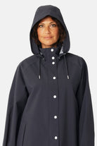Regenjas GENTLERAIN02 | Dark Indigo | Jacket | Ilse Jacobsen