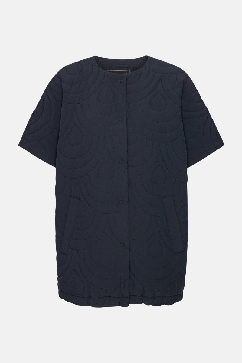 Bodywarmer BLOSSOM02 | Dark Indigo | Jacket | Ilse Jacobsen