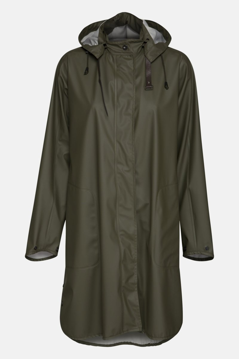 Regenjas in A-lijn RAIN71 | Army - Ilse Jacobsen