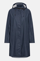 Regenjas in A-lijn RAIN71 | Ombre Blue | Raincoat | Ilse Jacobsen