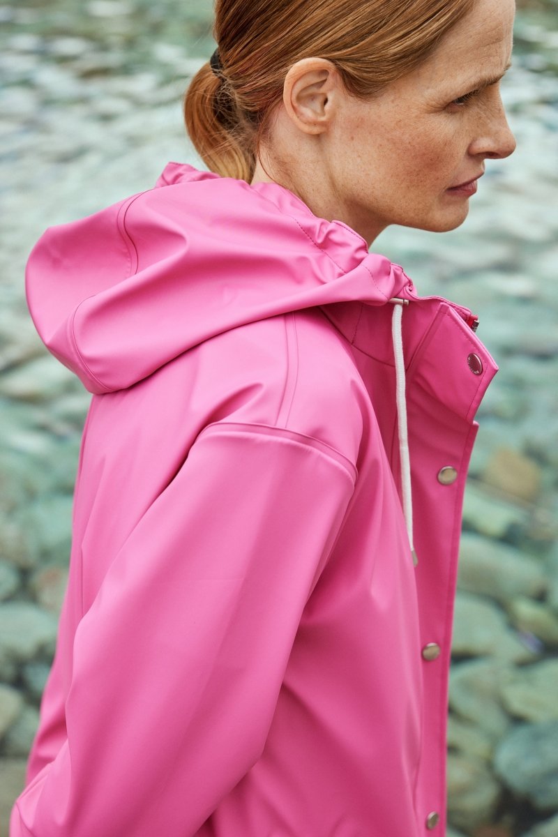 Regenjas RAIN228FR | Magenta | Raincoat | Ilse Jacobsen