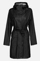 Regenjas RAIN70 | Black | Raincoat | Ilse Jacobsen