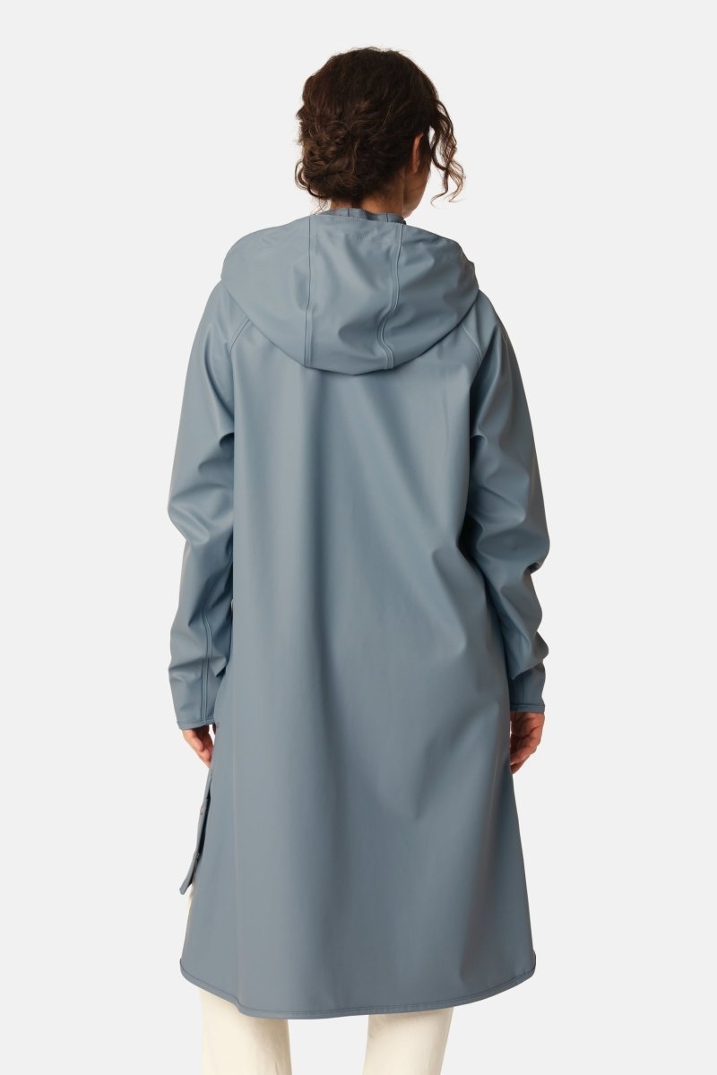 Regenjas RAIN71 | Grey Blue | Raincoat | Ilse Jacobsen
