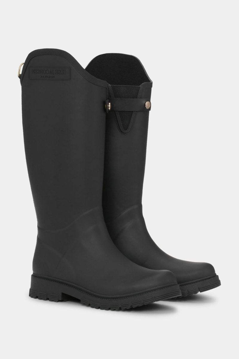 Regenlaarzen hoog RUBSWIFT02 | Black Black | Boots | Ilse Jacobsen